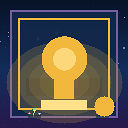 A Habbo.World reward token beside a trophy for a verified room-game win.